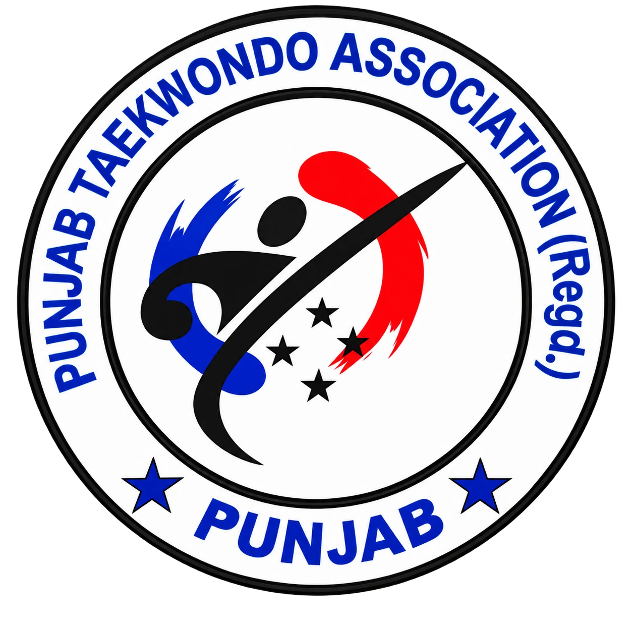 Punjab Taekwondo Association logo